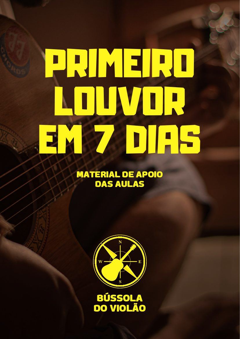 Capa da apostila Primeiro Louvor em 7 Dias